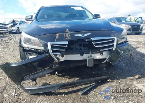 2017 Genesis G80 3.8 из США, поврежденный, VIN KMHGN4JE7HU188954